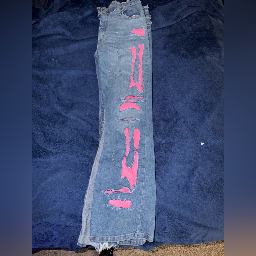 Stacked denim